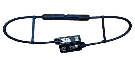 1500 VDC Photovoltaic Junction Box PV-BK325A TUV/UL Approved Black