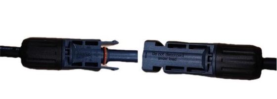 1500 VDC Photovoltaic Connector Customizable IP68 TUV / UL Approval