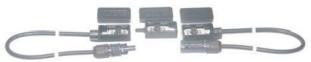 IP68 Waterproofing PV Panel Junction Box V-0 Flame Resistance Black