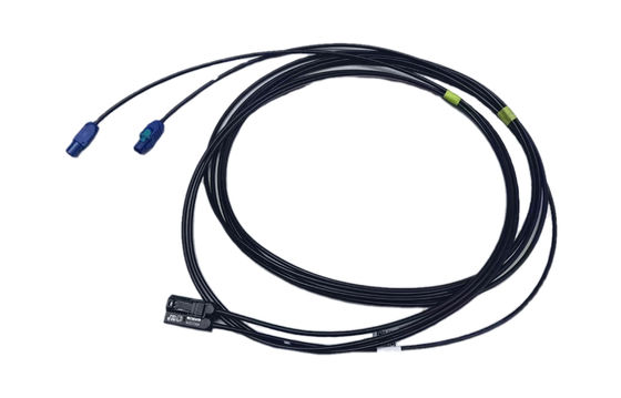 Copper Fakra Coax Cable Assembly Electrical Control Corrosion Resistant