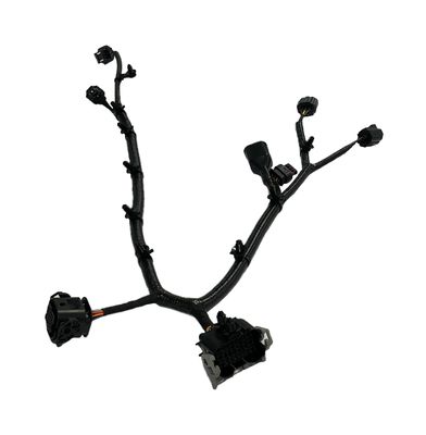 Black Transmission Custom Wire Cable Assemblies For Automotive Customized Size