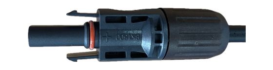 ClassⅡ PV Connector IP65 / IP68 For Extreme Temperature Range -40C To 85C