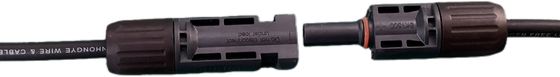 ClassⅡ PV Connector IP65 / IP68 For Extreme Temperature Range -40C To 85C
