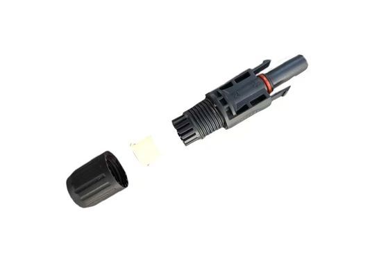 TUV UL Certified Photovoltaic Connector For Solar PV System IP65 / IP68 Waterproofness